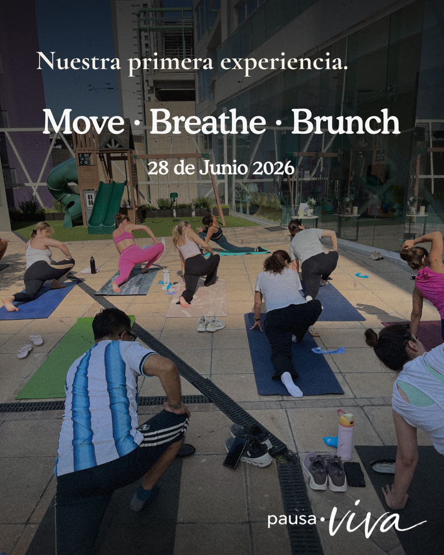 Nuestra primera experiencia: Move · Breathe · Brunch, 28 de junio de 2026