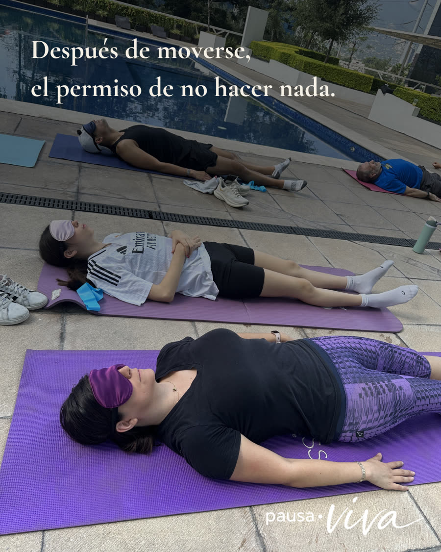 Después de moverse, el permiso de no hacer nada.