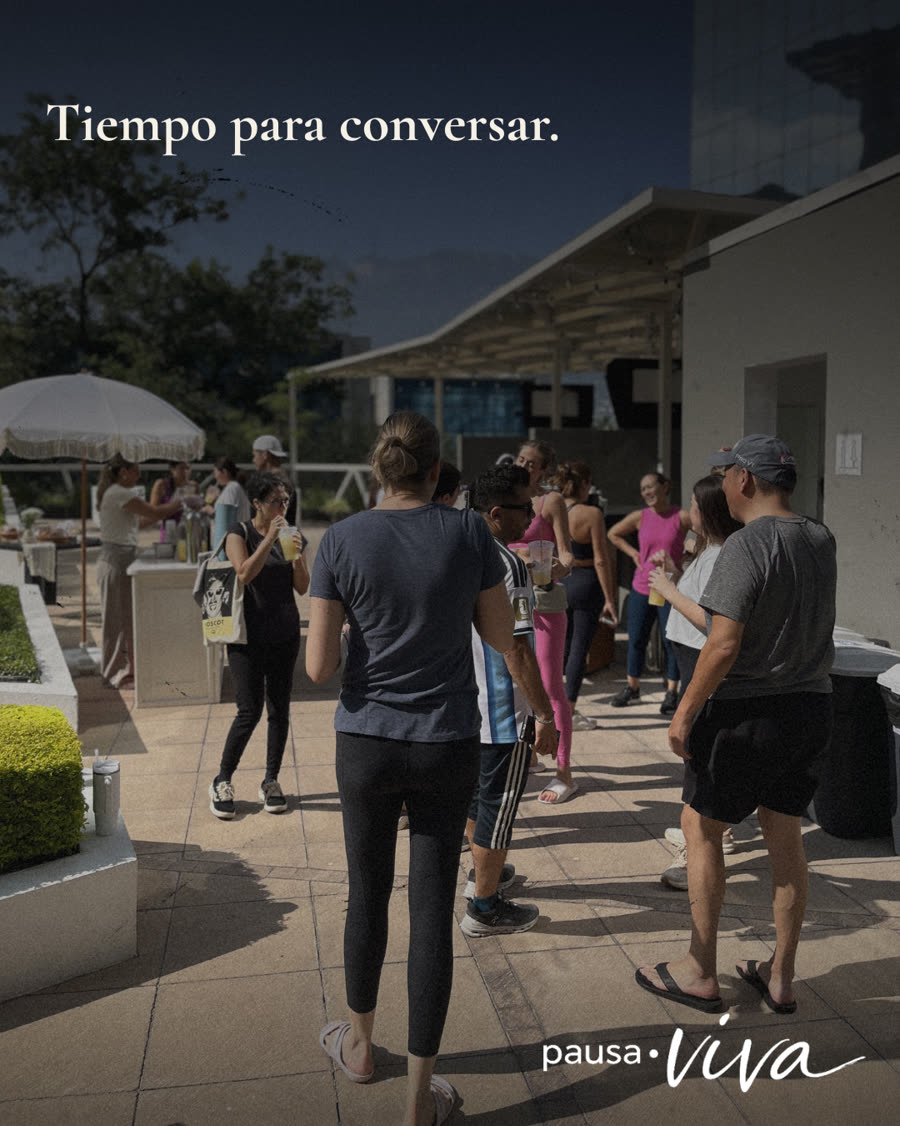 Tiempo para conversar.
